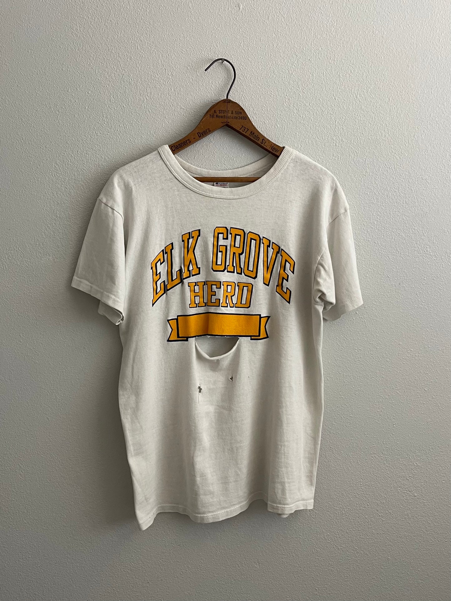 1980s Champion Elk Grove Herd t-shirt