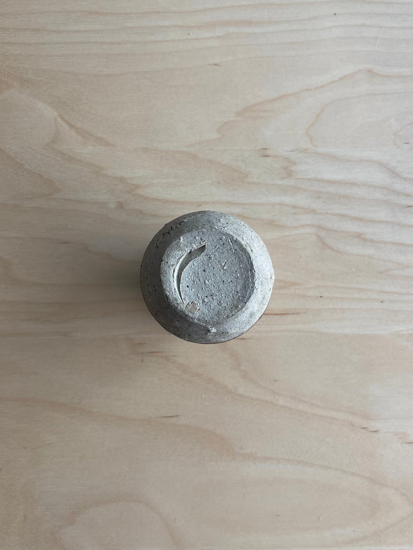 Small vintage handmade decorative vase