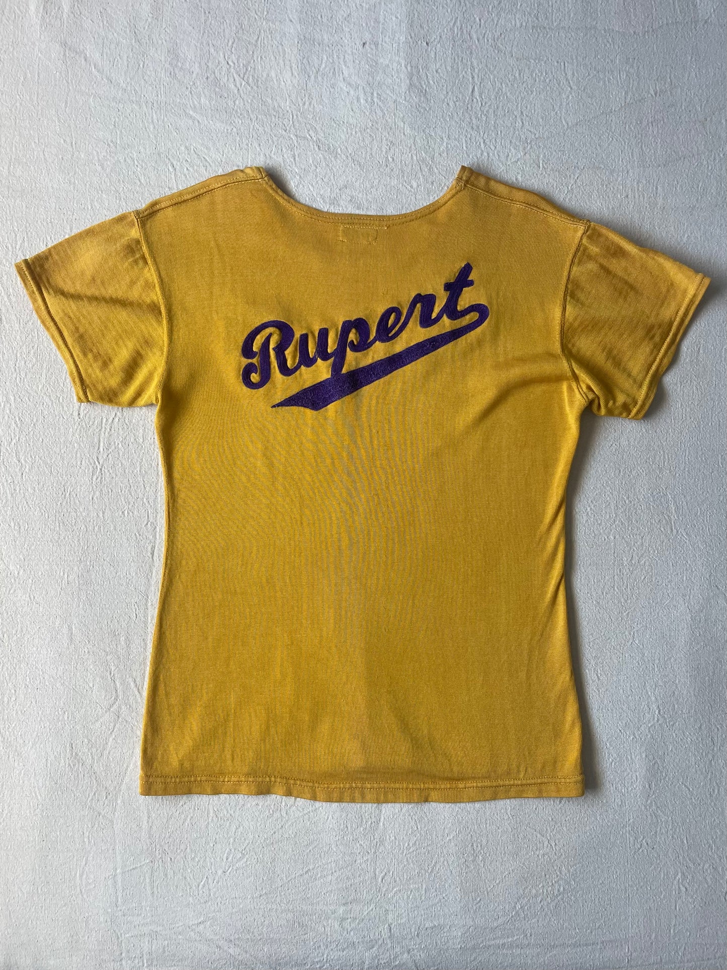 1940s 'Rupert' Powers chain stitched durene jersey