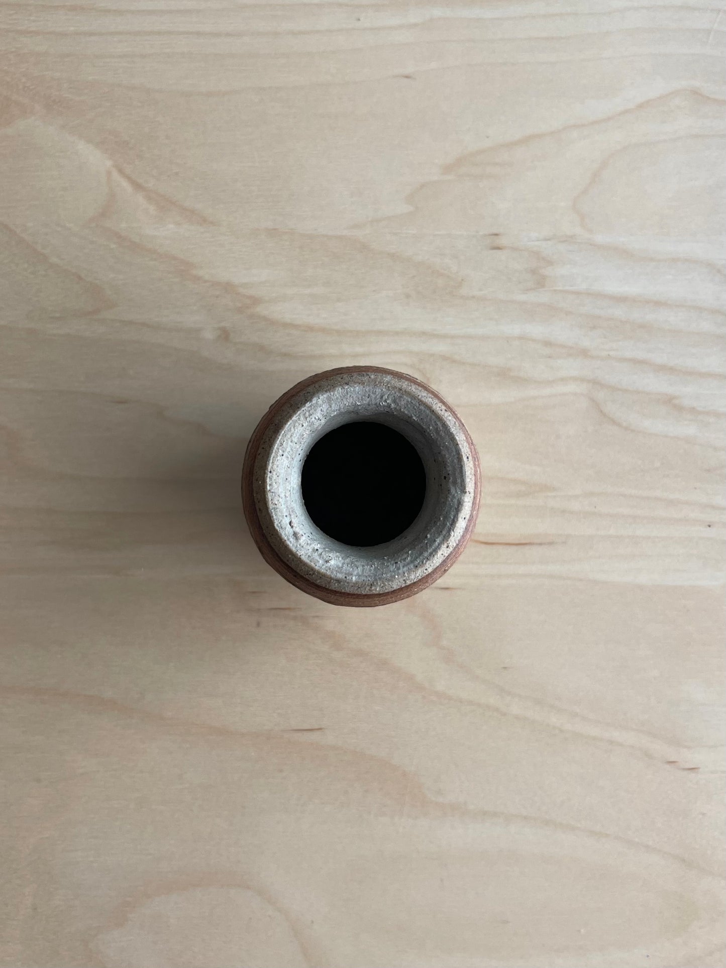 Small vintage handmade decorative vase