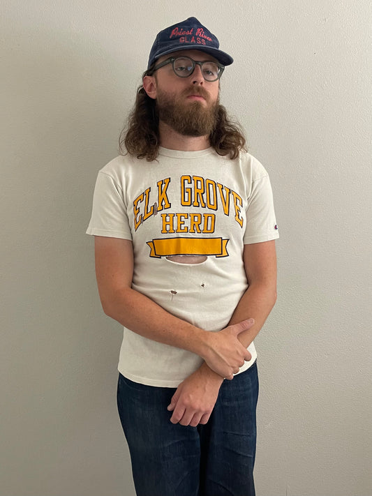 1980s Champion Elk Grove Herd t-shirt