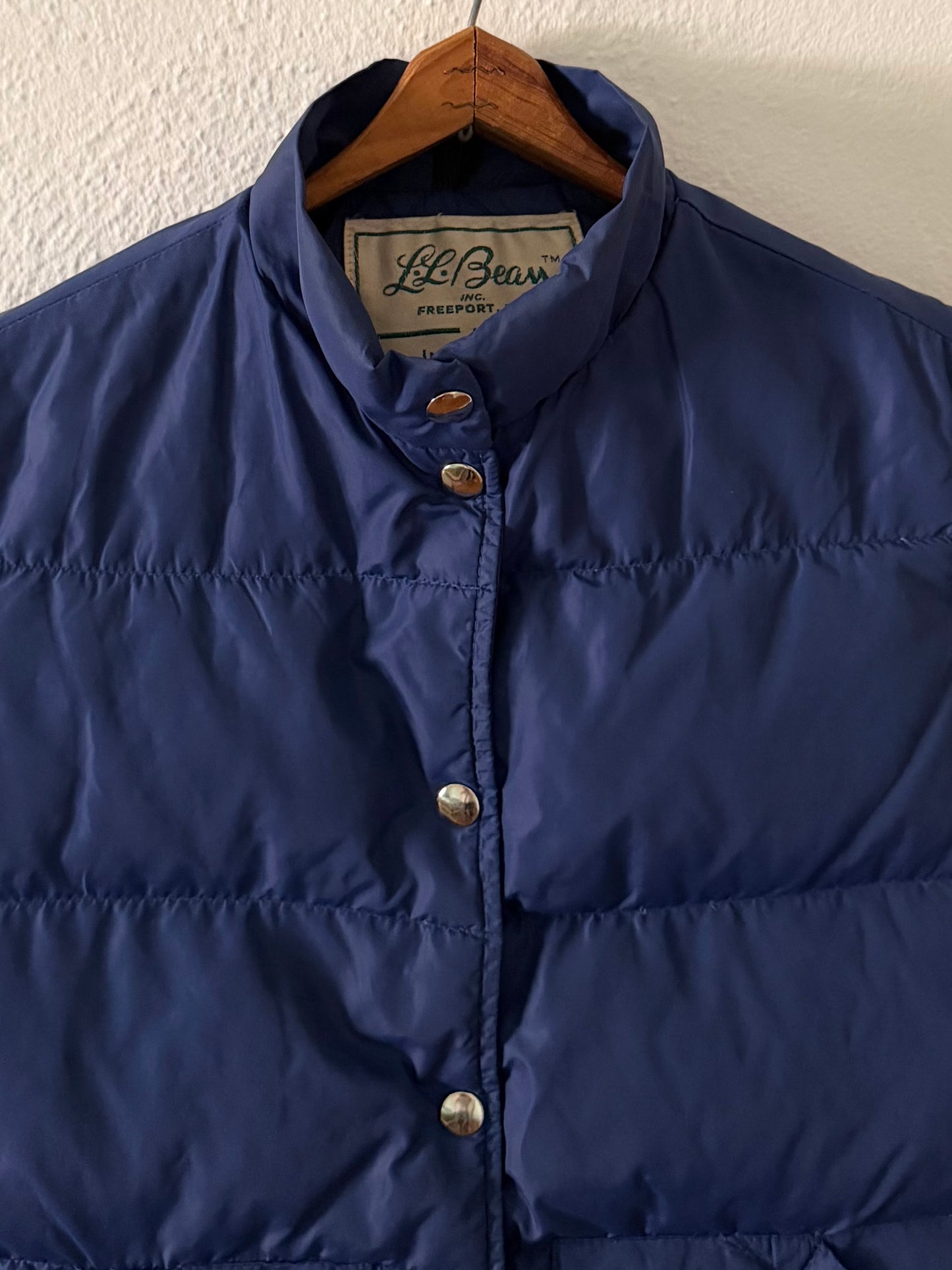 1970s L.L. Bean goose down vest