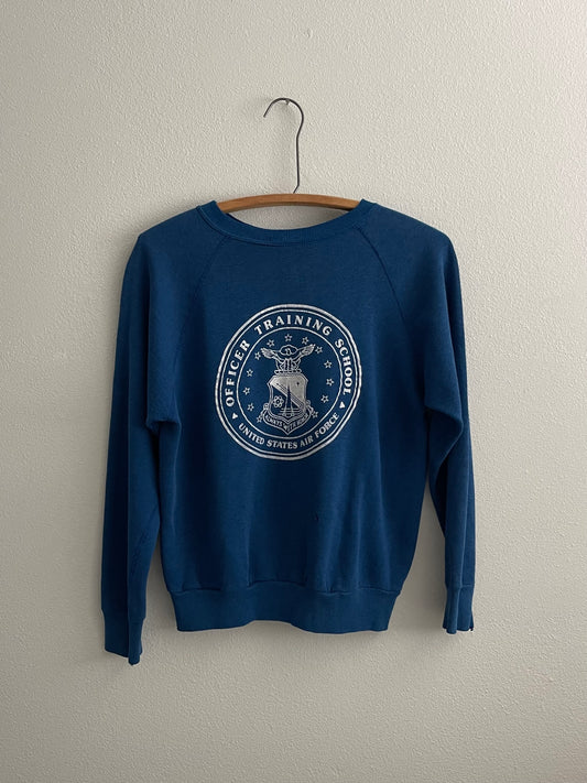 1960s/1970s Air Force Officer Training School raglan sweatshirt