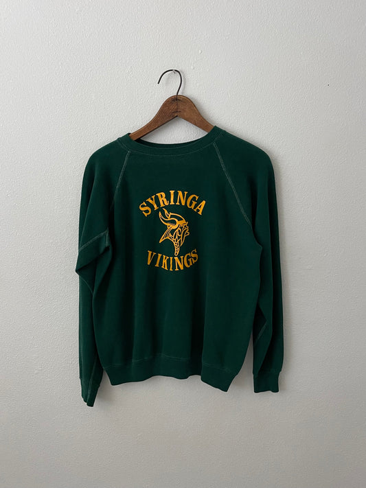 1970s 'Syringa Vikings' raglan sweatshirt