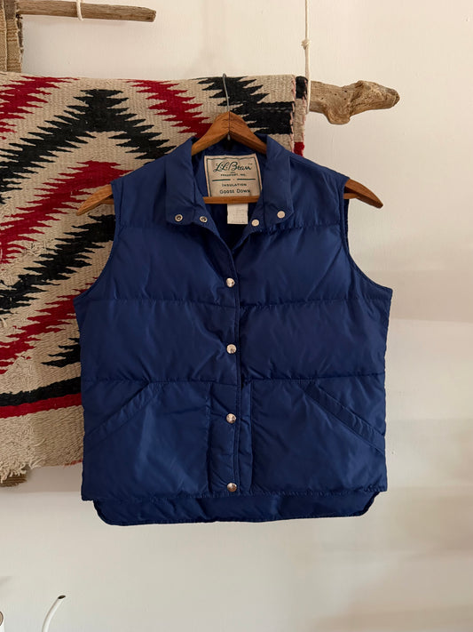 1970s L.L. Bean goose down vest