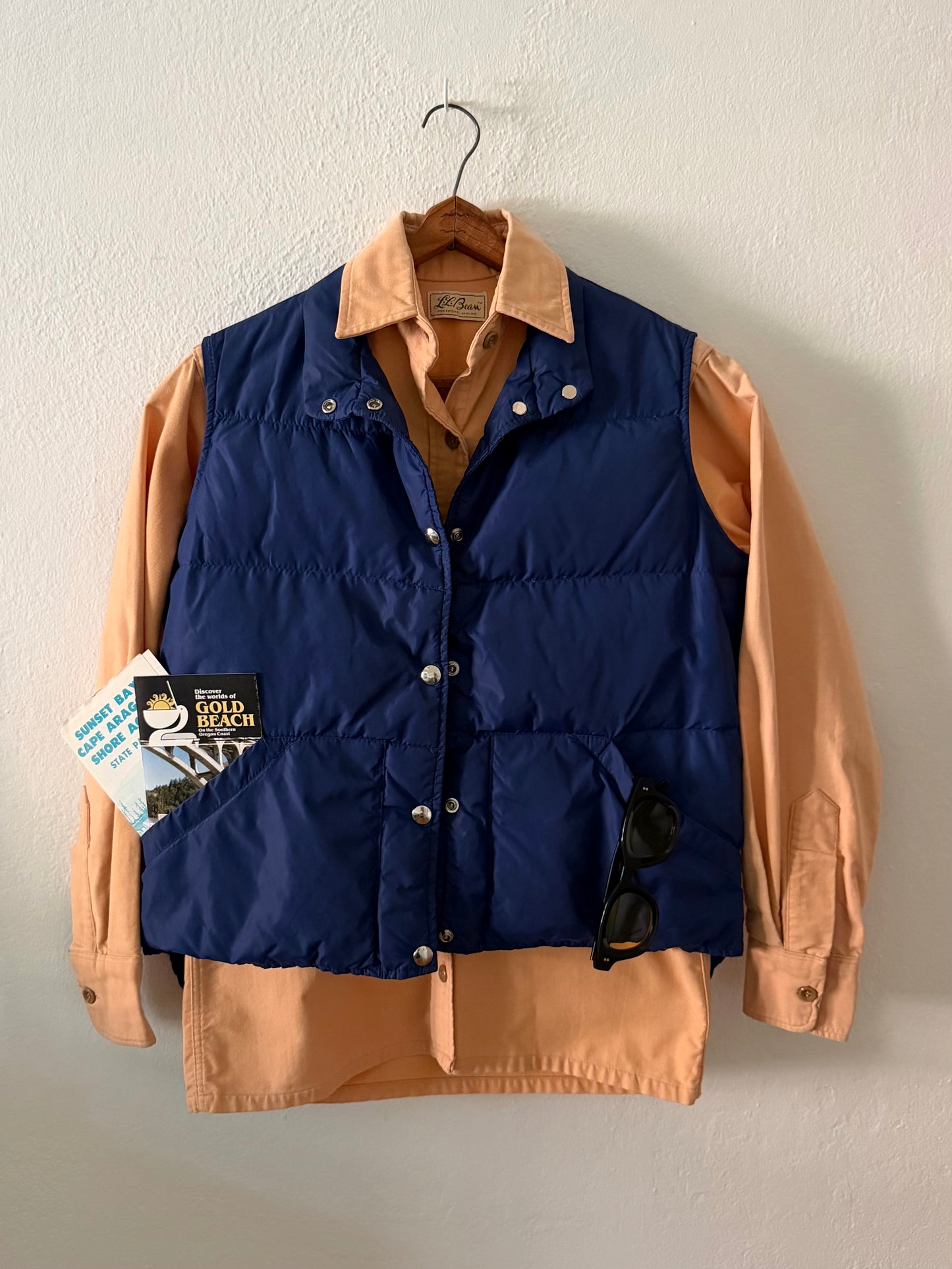 1970s L.L. Bean goose down vest
