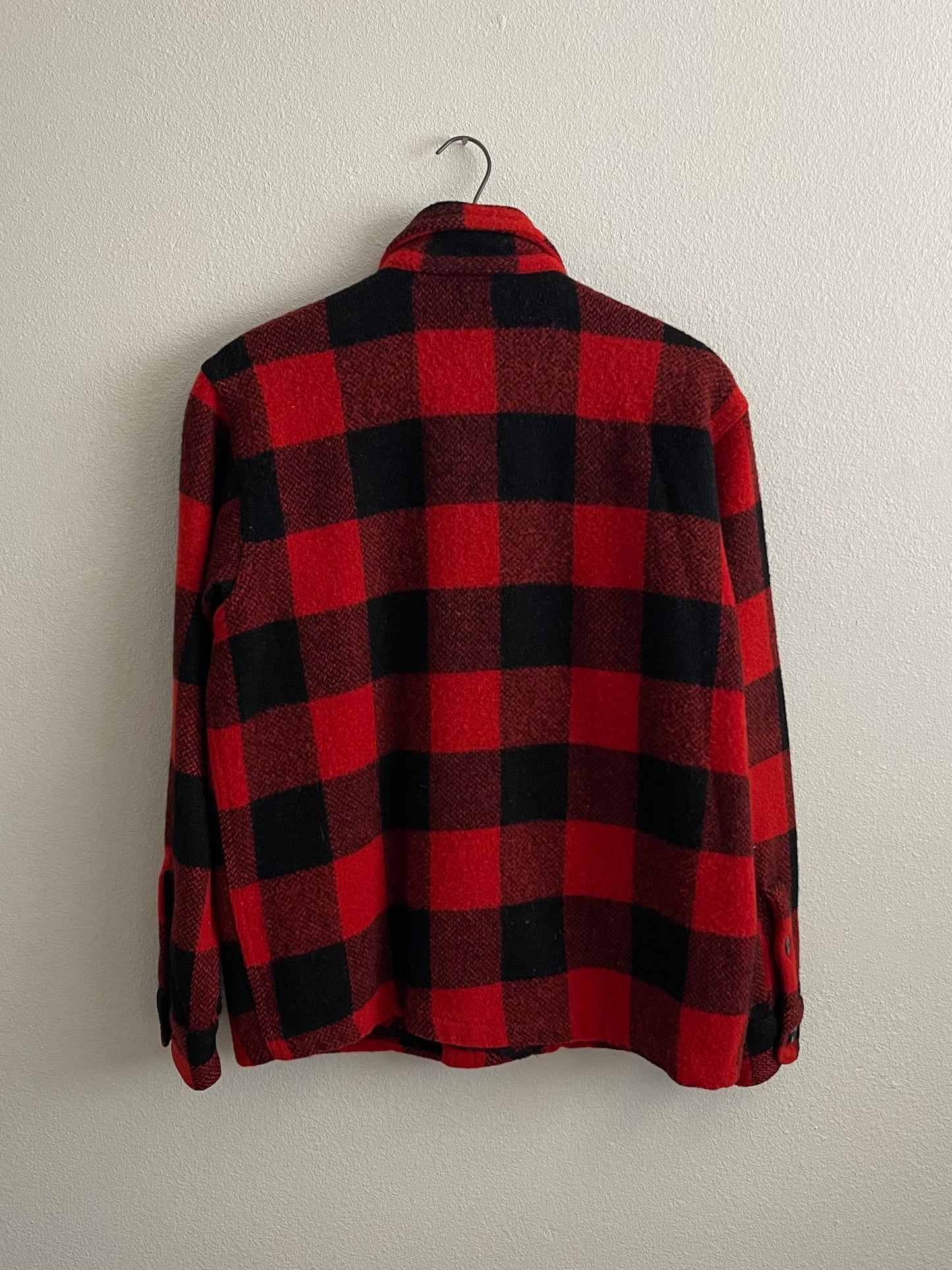 1950s King Kole buffalo plaid zippered jacket